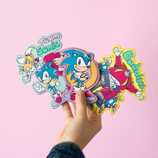 SET DE 3 PARCHES SONIC