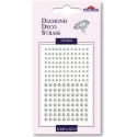 PEGATINAS DIAMOND DECO STRASS MINI PERLAS BLANCAS