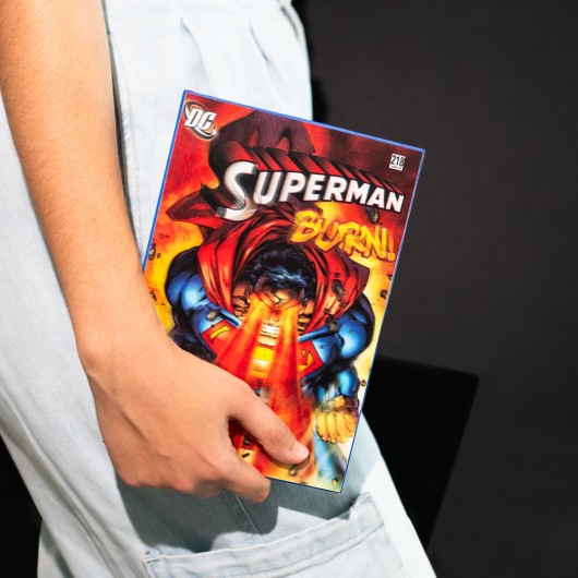 CUADERNO LENTICULAR A5 DC COMICS SUPERMAN