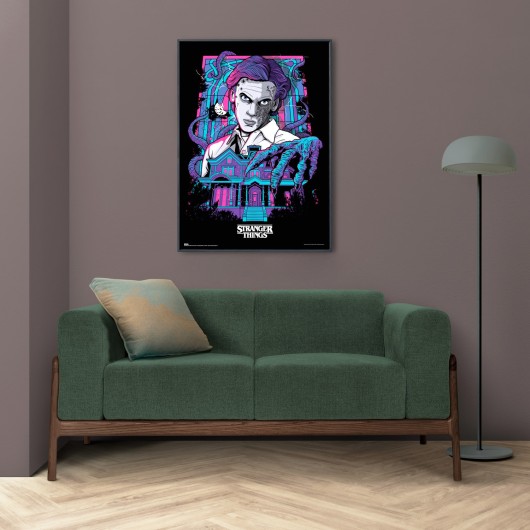POSTER LUMINISCENTE STRANGER THINGS