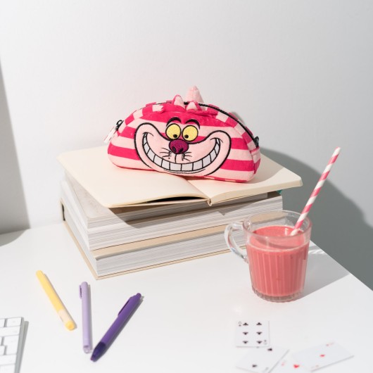 ESTUCHE FELPA DISNEY ALICIA EN EL PAIS DE LAS MARAVILLAS GATO CHESHIRE