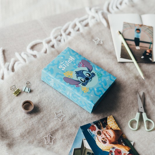 ALBUM FOTO 100 BOLSILLOS 10X15 CM DISNEY STITCH