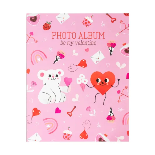 ALBUM FOTO SOFT 96 BOLSILLOS 13X20 CM BE MY VALENTINE