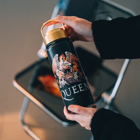 BOTELLA METALICA HOT&COLD 550ML QUEEN
