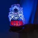 LAMPARA LED DE MESA STRANGER THINGS BAD TO THE BONE
