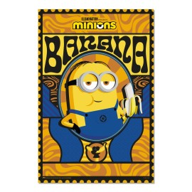 POSTER MINIONS BANANA