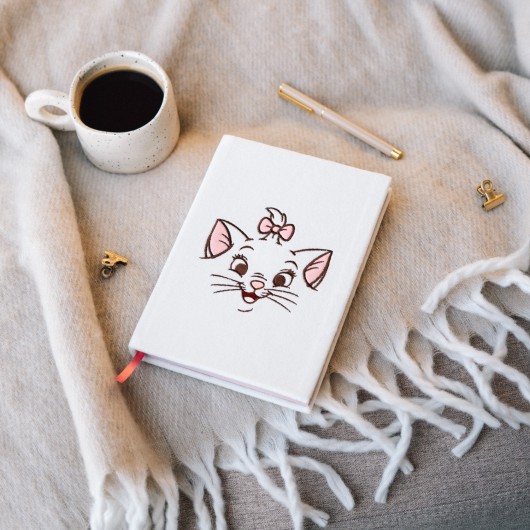 CUADERNO PREMIUM A5 TAPA FELPA DISNEY BONJOUR MARIE
