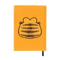 CUADERNO PREMIUM A5 TAPA FELPA GARFIELD