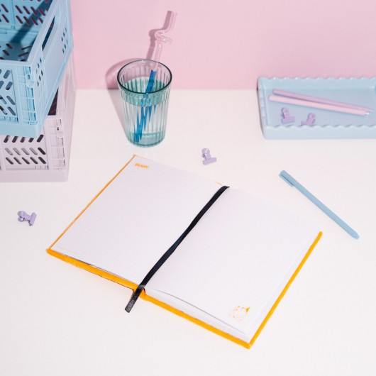 CUADERNO PREMIUM A5 TAPA FELPA GARFIELD