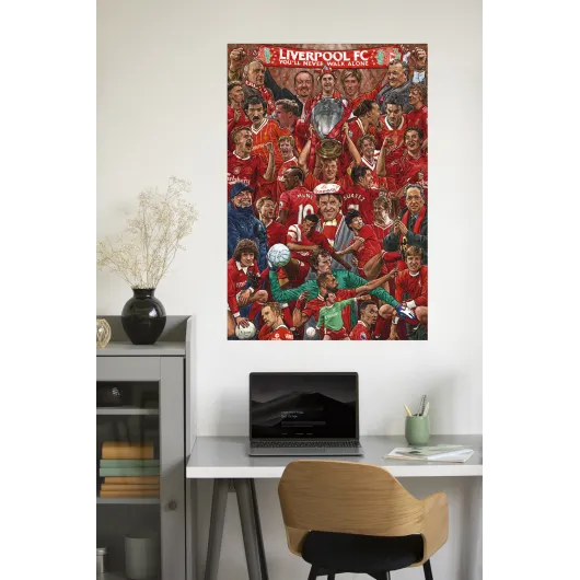 POSTER LEYENDAS DEL LIVERPOOL