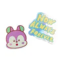 PACK 2 PEGATINAS VINILO BT21 THE JOURNEY MANG