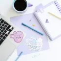 PACK 2 PEGATINAS VINILO BT21 THE JOURNEY COOKY