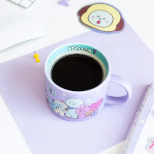 TAZA PREMIUM BT21 THE JOURNEY