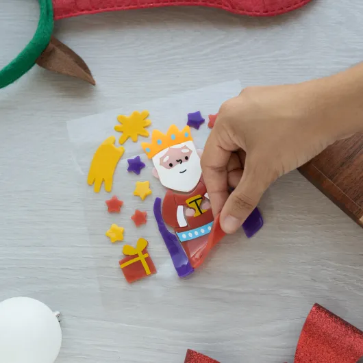 PEGATINAS GEL REYES MAGOS MELCHOR