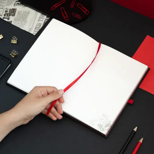CUADERNO PREMIUM A5 CON LUZ MARVEL DEADPOOL