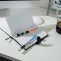 SET DE 2 BOLIGRAFOS SABLES DE LUZ STAR WARS LUKE SKYWALKER Y DARTH VADER