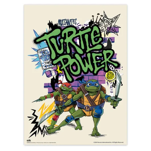 SET MINIPOSTERS TORTUGAS NINJA