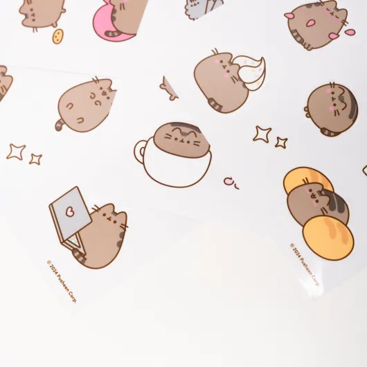 PEGATINAS REUTILIZABLES PUSHEEN MOMENTS
