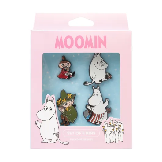 SET DE 4 PINS MOOMIN