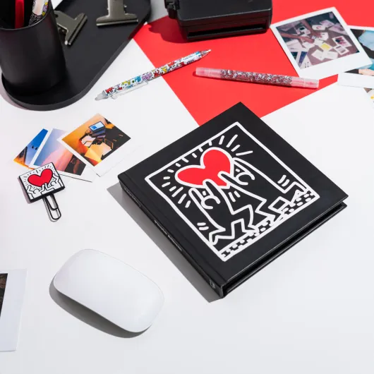 ALBUM FOTO 16X16 CM 22 PAGINAS AUTOADHESIVAS KEITH HARING
