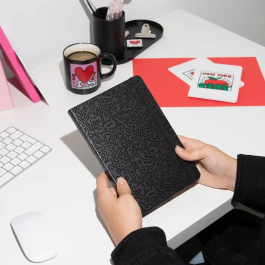 CUADERNO PREMIUM A5 KEITH HARING