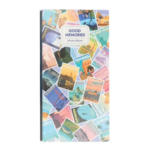 ALBUM FOTO SOFT 96 BOLSILLOS 10X15 CM WANDERLUST
