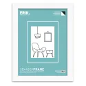 MARCO 30X40 CM MDF BLANCO
