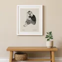 MARCO 40X50 CM MDF BLANCO