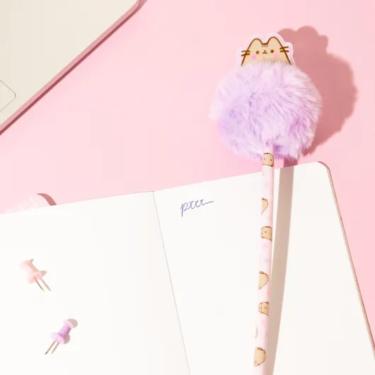SET 10 BOLIGRAFOS CON POMPON PUSHEEN MOMENTS