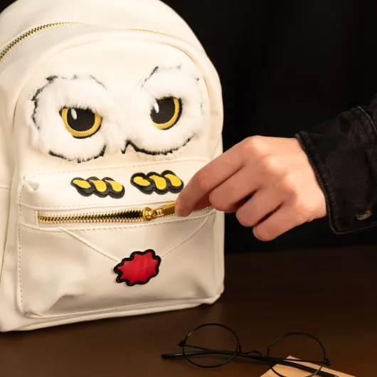 MOCHILA MINI HARRY POTTER HEDWIG