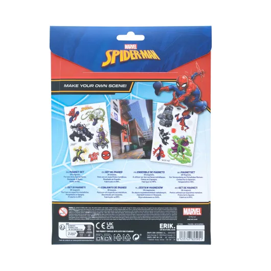 SET DE IMANES TROQUELADOS MARVEL SPIDERMAN