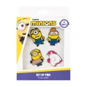 SET DE 4 PINS MINIONS