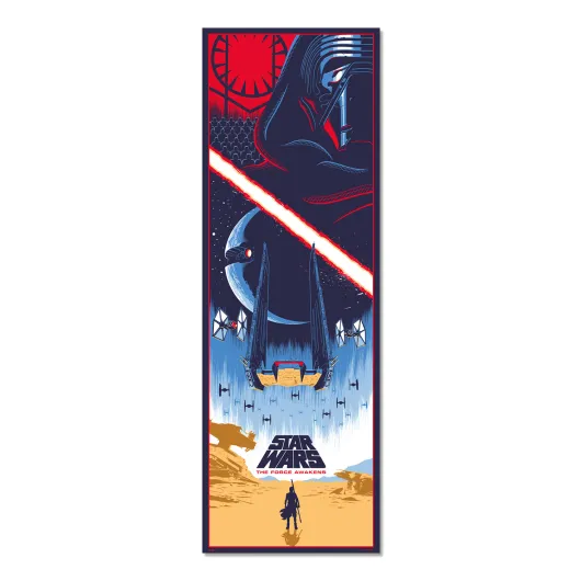 POSTER PUERTA STAR WARS EPISODIO VII