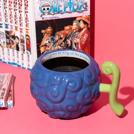 TAZA 3D ONE PIECE NETFLIX FRUTA GUM-GUM
