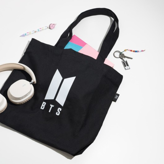 BOLSO DE TELA BTS LOGO