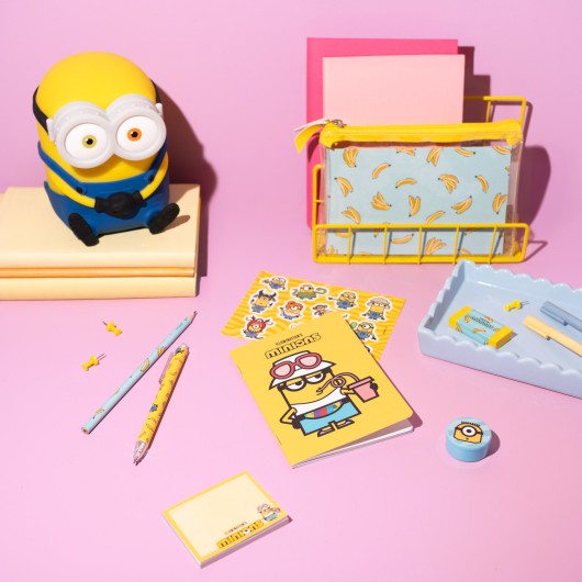 SET BASICO PAPELERIA MINIONS