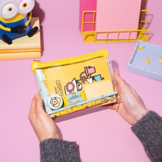 SET BASICO PAPELERIA MINIONS