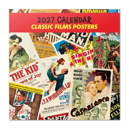 CALENDARIO 2027 30X30 CLASICOS DEL CINE