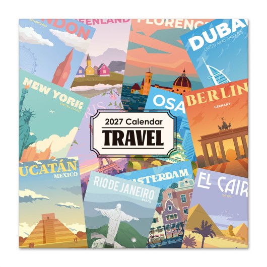 CALENDARIO 2027 30X30 VIAJES