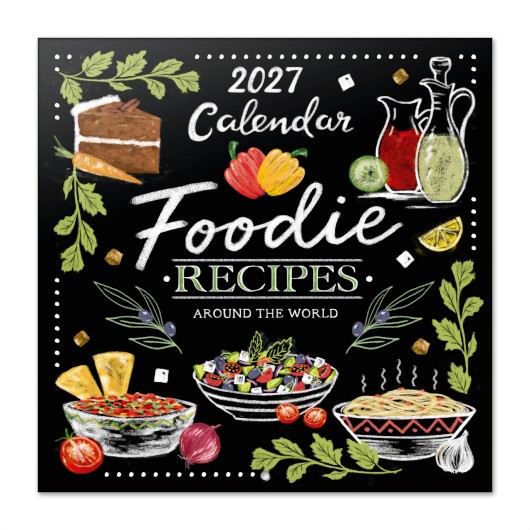 CALENDARIO 2027 30X30 RECETAS FOODIES