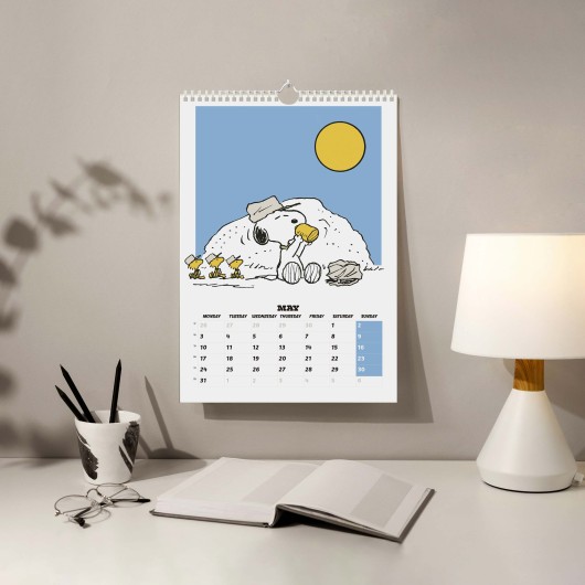 CALENDARIO A3 2027 SNOOPY