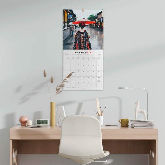 CALENDARIO 2027 30X30 JAPON
