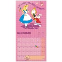 CALENDARIO 2027 30X30 DISNEY ALICIA EN EL PAIS DE LAS MARAVILLAS