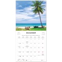CALENDARIO 2027 30X30 PARAISO TROPICAL