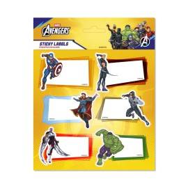 ETIQUETAS ADHESIVAS PREMIUM MARVEL LOS VENGADORES