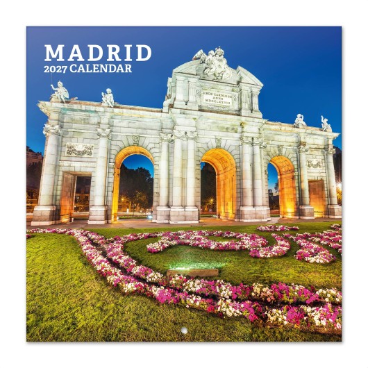 CALENDARIO 2027 30X30 MADRID