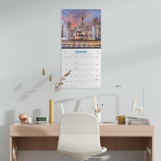 CALENDARIO 2027 30X30 MADRID