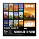 CALENDARIO 2027 30X30 MARAVILLAS DEL MUNDO