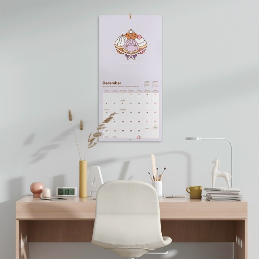 CALENDARIO 2027 30X30 PUSHEEN