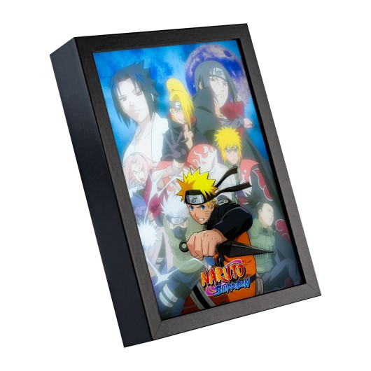 LAMINA LED ENMARCADA NARUTO SHIPPUDEN